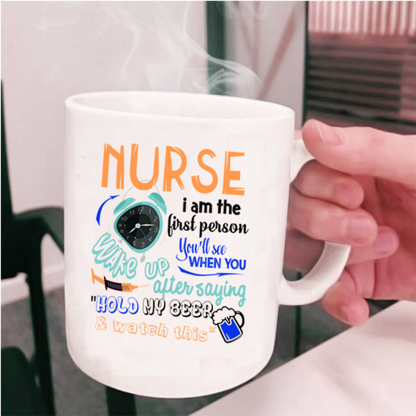 Awesome Gift For Nurses Coffee Mug, Nurse Cup