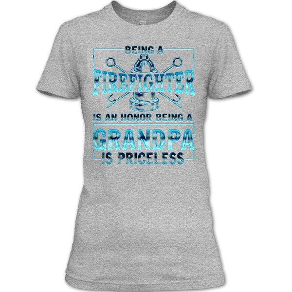 Being A Firefighter Is An Honor T Shirt, Coolest Firefighter T Shirt