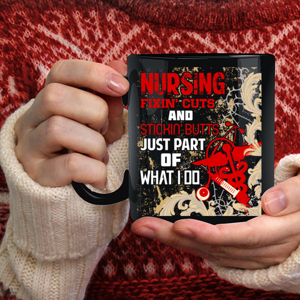 Nursing Coffee Mug, Cute Gift For Nurses Coffee Cup