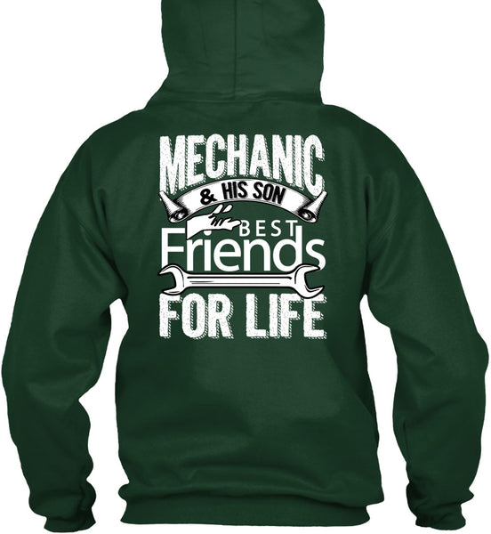 Mechanic And His Son Best Friends For Life T Shirt, Being A Mechanic T Shirt