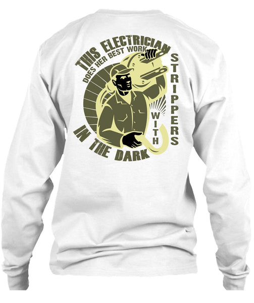 This Is Electrician T Shirt, In The Dark T Shirt