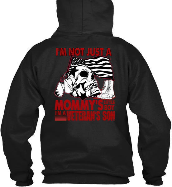 I'm A Veteran's Son T Shirt, Mommy's Little Boy T Shirt