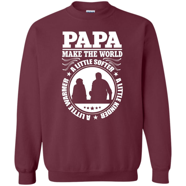 Coolest Papa T Shirt, Awesome Papa Sweatshirt