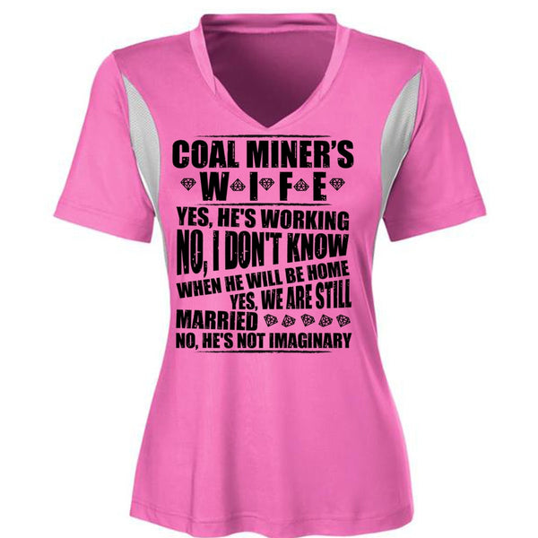 Coal Miner's Wife T Shirt, I Love Miner T Shirt, Awesome T-Shirts