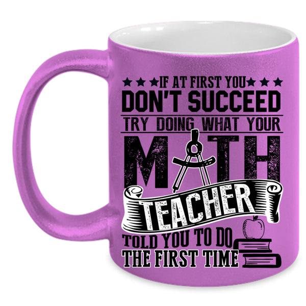 Awesome Math Teachers Coffee Mug, Math Teacher Accent Mug