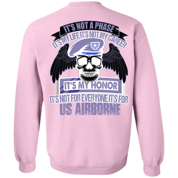 I Love Veteran T Shirt, It's For US Airborne Sweatshirt
