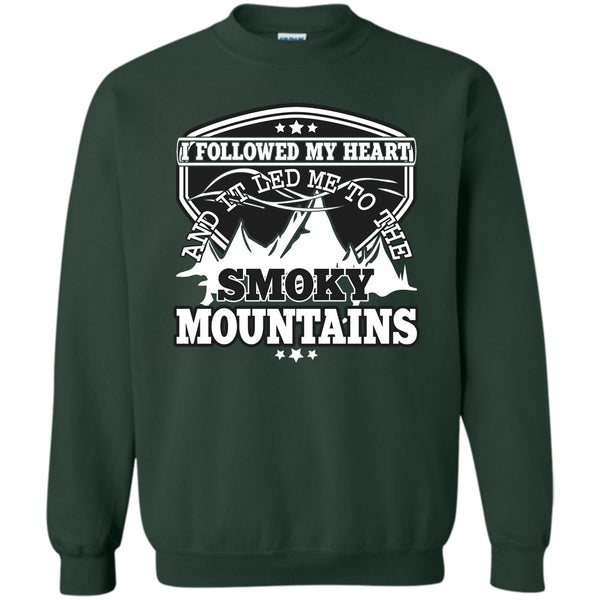Led Me To The Smoky Mountains T Shirt, Coolest Hiker Sweatshirt