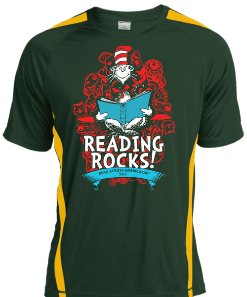 Dr. Seuss T Shirt, Reading Rocks T Shirt, The Cat in the Hat T Shirt, I Love Reading T Shirt, Cool Shirt