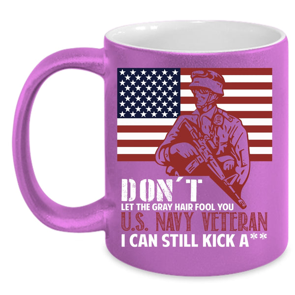 U.S Navy Veteran Coffee Mug, Funny U.S Navy Veteran Coffee Cup