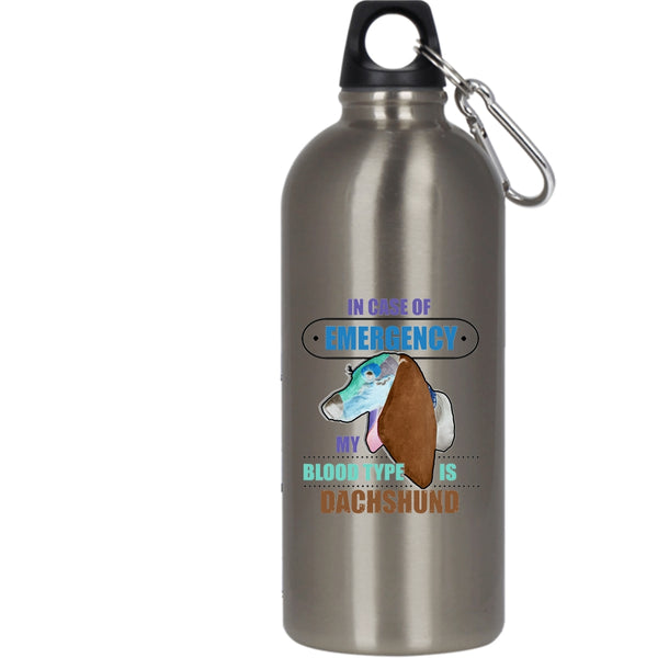 My Dachshund 20 oz Stainless Steel Bottle,Gift For Dog Lovers Outdoor Sports Water Bottle