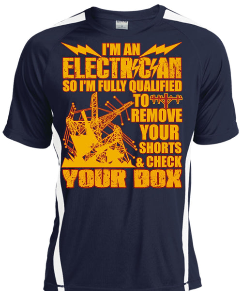 I'm An Electrician T Shirt, Check Your Box T Shirt, Cool Shirt
