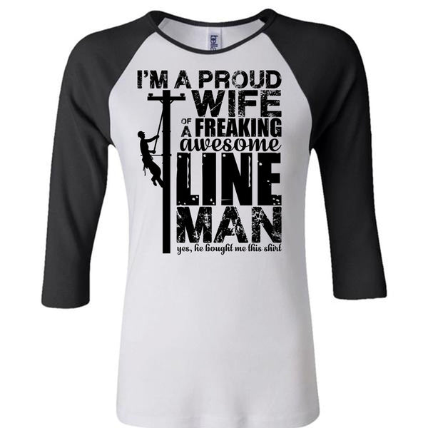 I'm A Proud Wife T Shirt, I Love Lineman T Shirt, Awesome T-Shirts