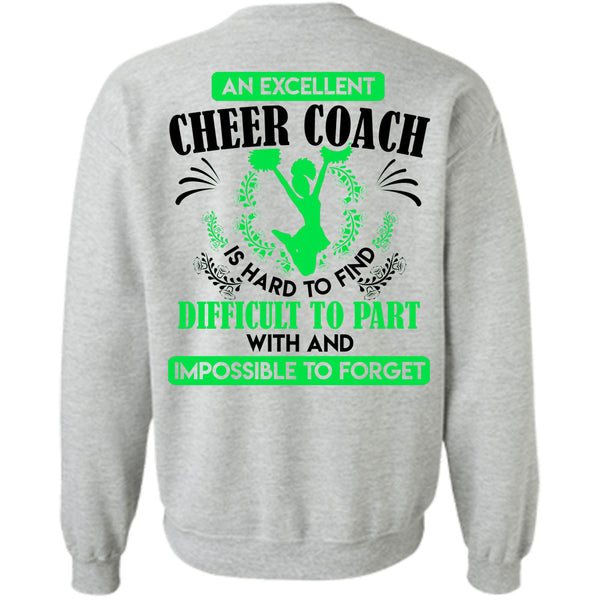 Being A Cheer Coach T Shirt, An Excellent Cheer Coach Is Hard To Find Difficult Sweatshirt