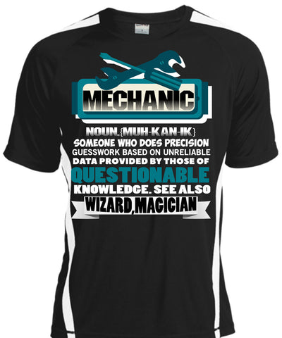 A black t-shirt with the shopify logo