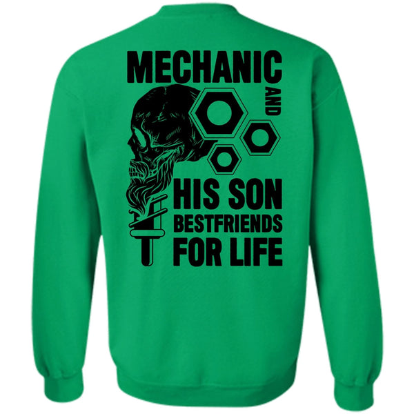 I Love Mechanic T Shirt, Mechanic And His Son Best Friend Sweatshirt