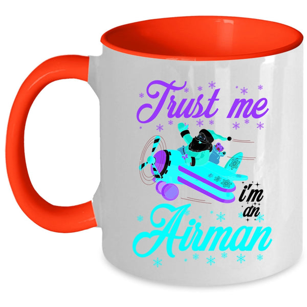 Christmas Gift For Airman Coffee Mug, I'm An Airman Accent Mug