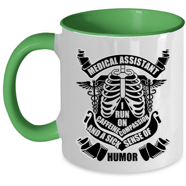 Cool Gift For Nurse Coffee Mug, Medical Assistant Accent Mug