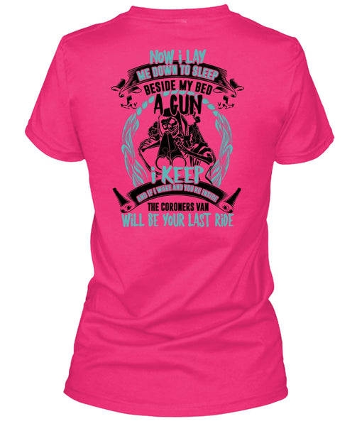 My Bed A Gun T Shirt, I Love Gunner T Shirt