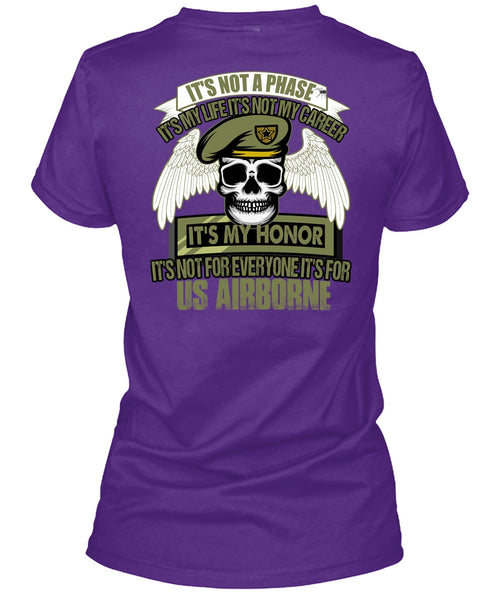 It's For US Airborne T Shirt, It's Not My Career T Shirt