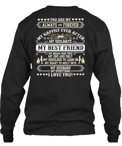 My Husband My Everything T Shirt, I Love You T Shirt