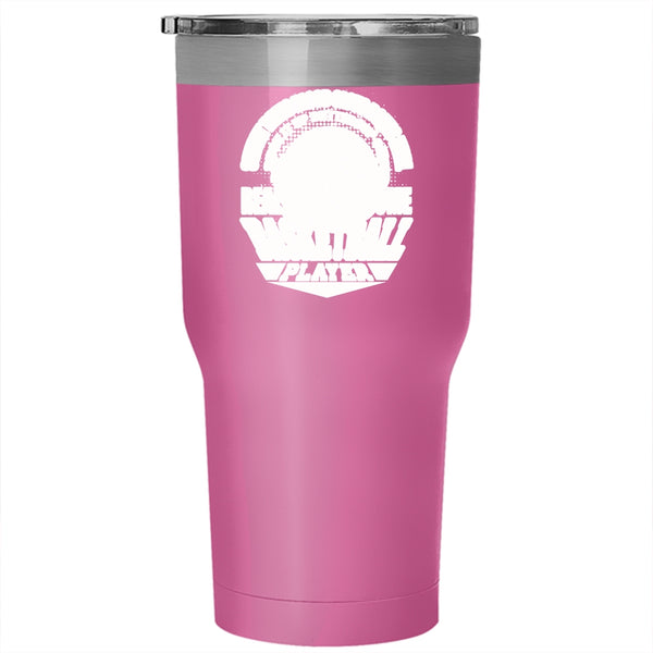 Only Real Girls Become Basketball Player Tumbler 30 oz Stainless Steel, Cool Girls Travel Mug