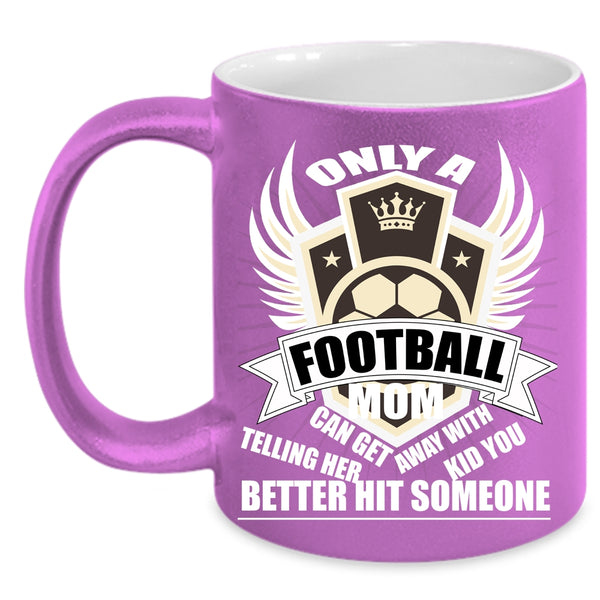Football Mom Coffee Mug, Cute Football Mom Coffee Cup