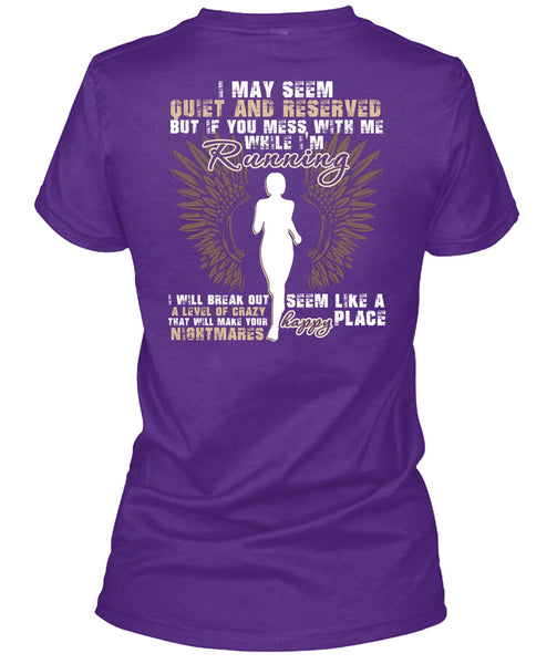 I'm Running T Shirt, Happy Place T Shirt