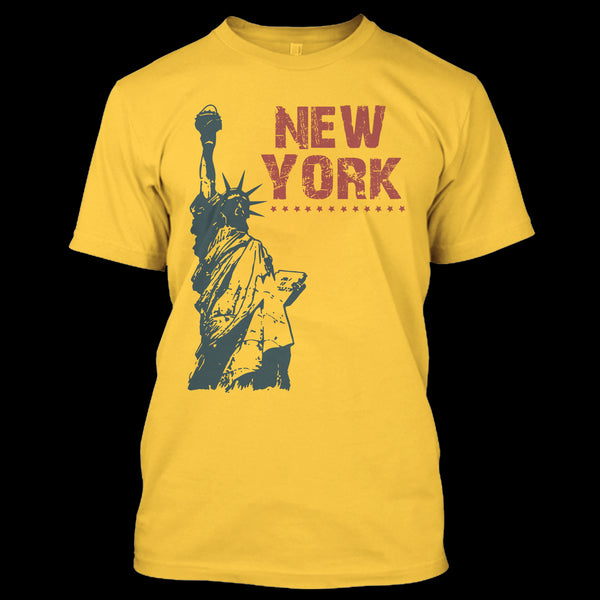 A black t-shirt with the shopify logo