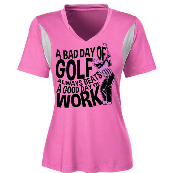 A Bad Day Of Golf T Shirt, I Love Golfing T Shirt, Awesome T-Shirts