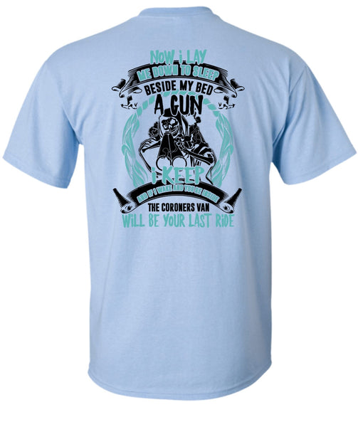 My Bed A Gun T Shirt, I Love Gunner T Shirt