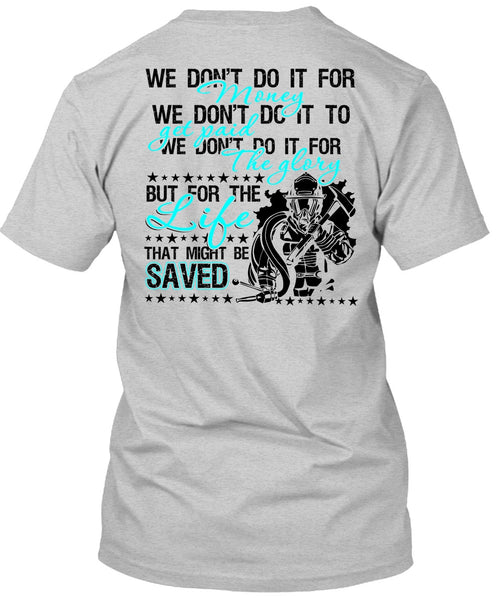 Hottest Occupation Firefighter T Shirt, Fire Engine Riding T Shirt