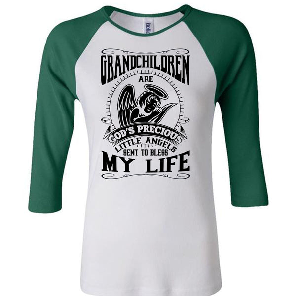 Grandchildren Are God's Precious Little Angels T Shirt, I Love Grandkid T Shirt, Awesome T-Shirts