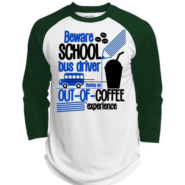 Beware School Bus Driver T Shirt, I Love Bus T Shirt, Awesome T-Shirts  (Polyester Game Baseball Jersey)