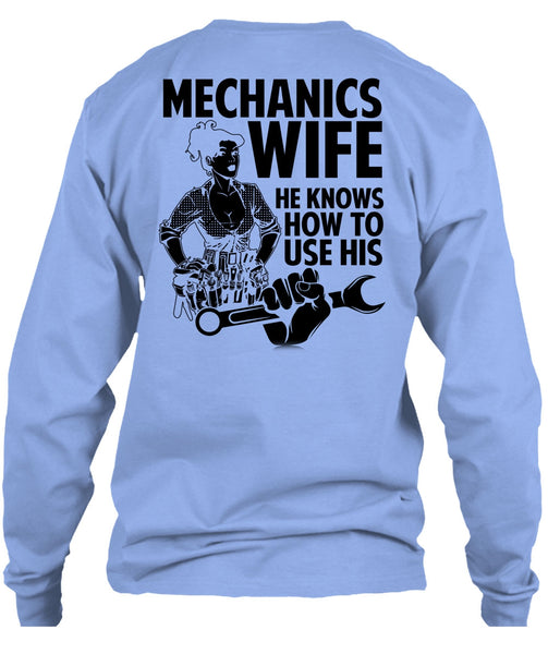 Mechanic's Wife T Shirt, I Love Wife T Shirt