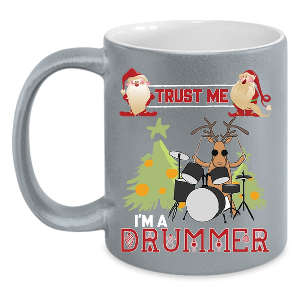 I'm A Drummer Coffee Mug, Funny Gift For Drummer Coffee Cup