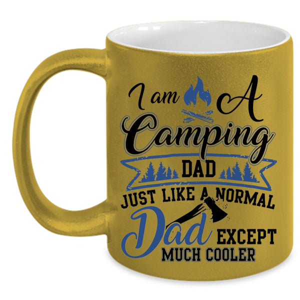 Best Gift For Camping Dad Coffee Mug, I Am A camping Dad Accent Mug