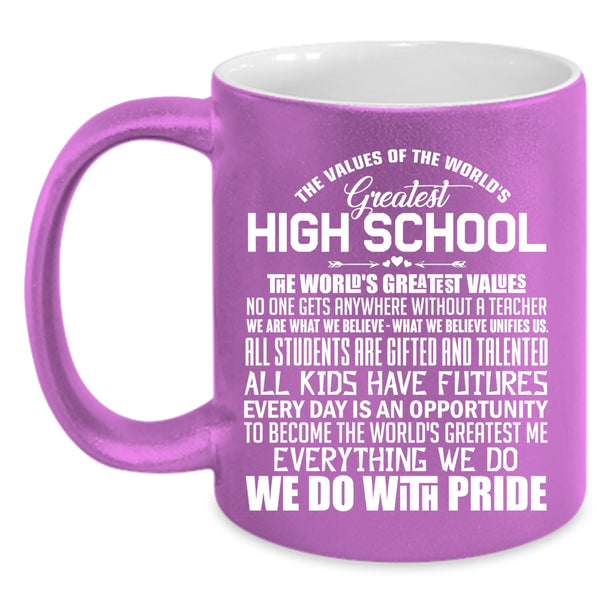 The World's Greatest High School Coffee Mug, Awesome Teacher Coffee Cup