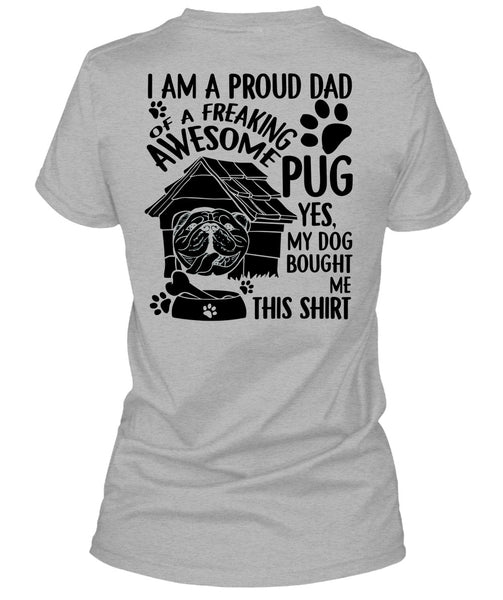 I Am A Proud Dad T Shirt, I Love Dog T Shirt