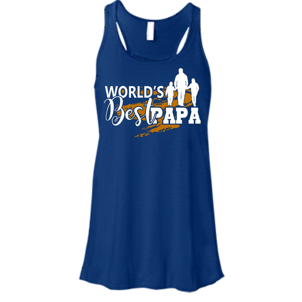 World's Best Papa T Shirt, Coolest Papa Tank Top