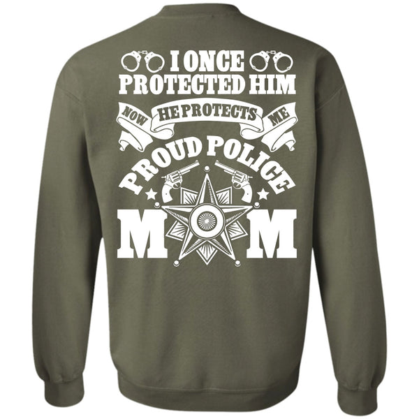 Proud Police Mom T Shirt, I Love Police Sweatshirt