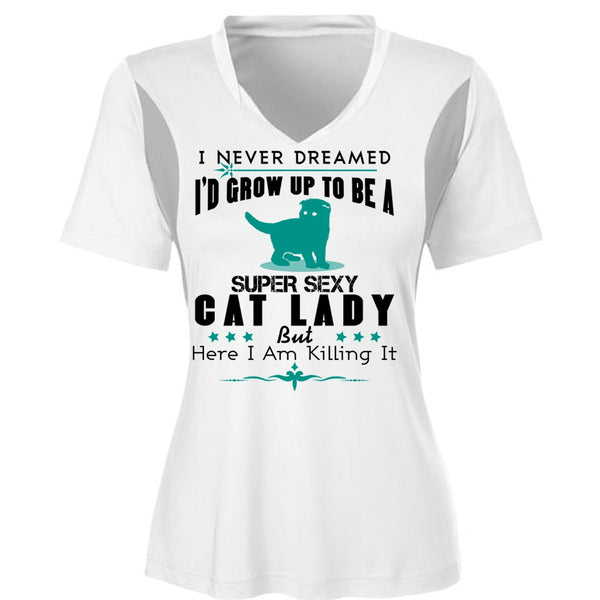 I'd Grow Up To Be A Cat Lady T Shirt, I Am Killing It T Shirt