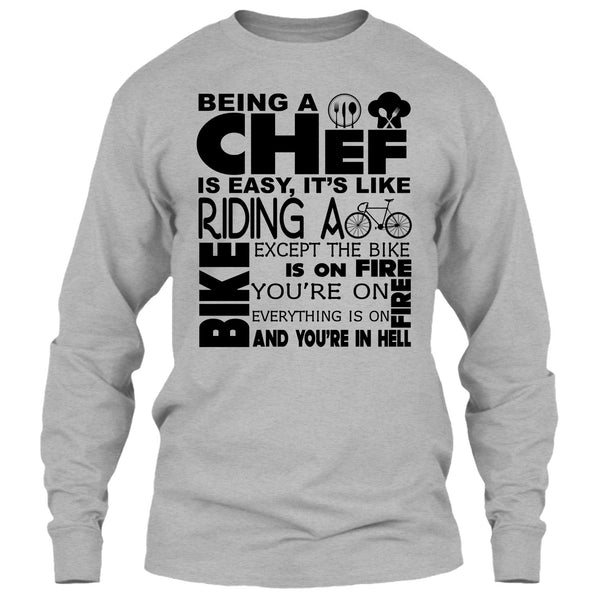 Being A Chef Is Easy T Shirt, I'm A Coolest Chef T Shirt