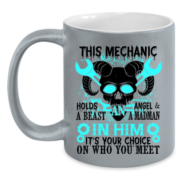 Cool Gift For Mechanics Coffee Mug, Mechanics Accent Mug