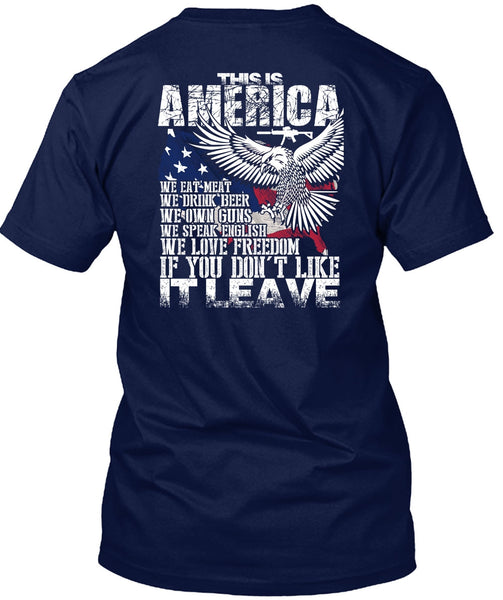 This Is America T Shirt, We Eat Meat T Shirt