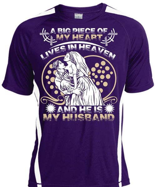 He Is My Husband T Shirt, Lives In Heaven T Shirt, Cool Shirt