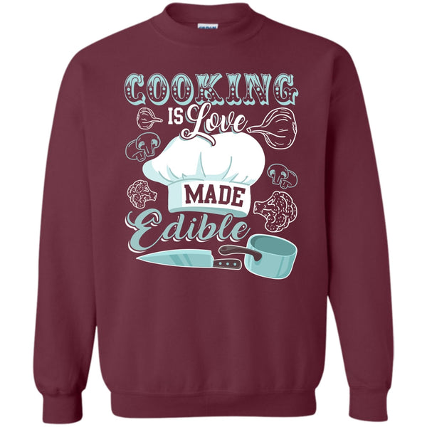 Coolest Cooking T Shirt, Gift For Chef Sweatshirt