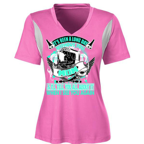 Long Day Without You Mom T Shirt, I Love Mom T Shirt, Awesome T-Shirts