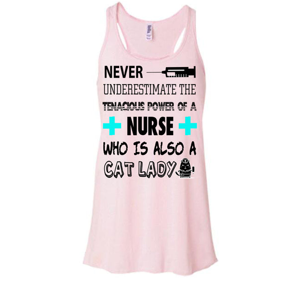 Never Underestimate T Shirt, Who Is Also A Cat Lady T Shirt, Awesome t-shirts