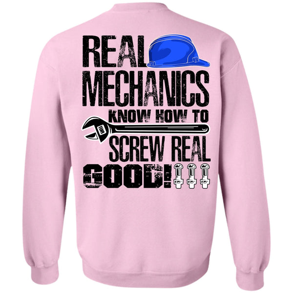 I Love Mechanic T Shirt, Real Mechanics Sweatshirt