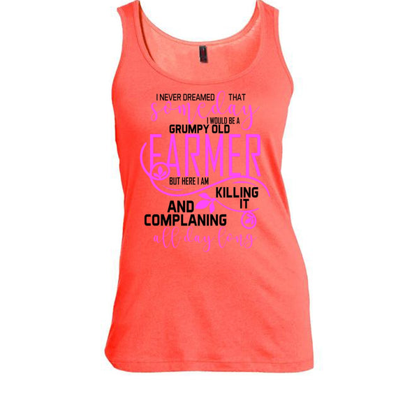 I'd Be A Grumpy Old Farmer T Shirt, I'm A Farmer T Shirt, Awesome t-shirts